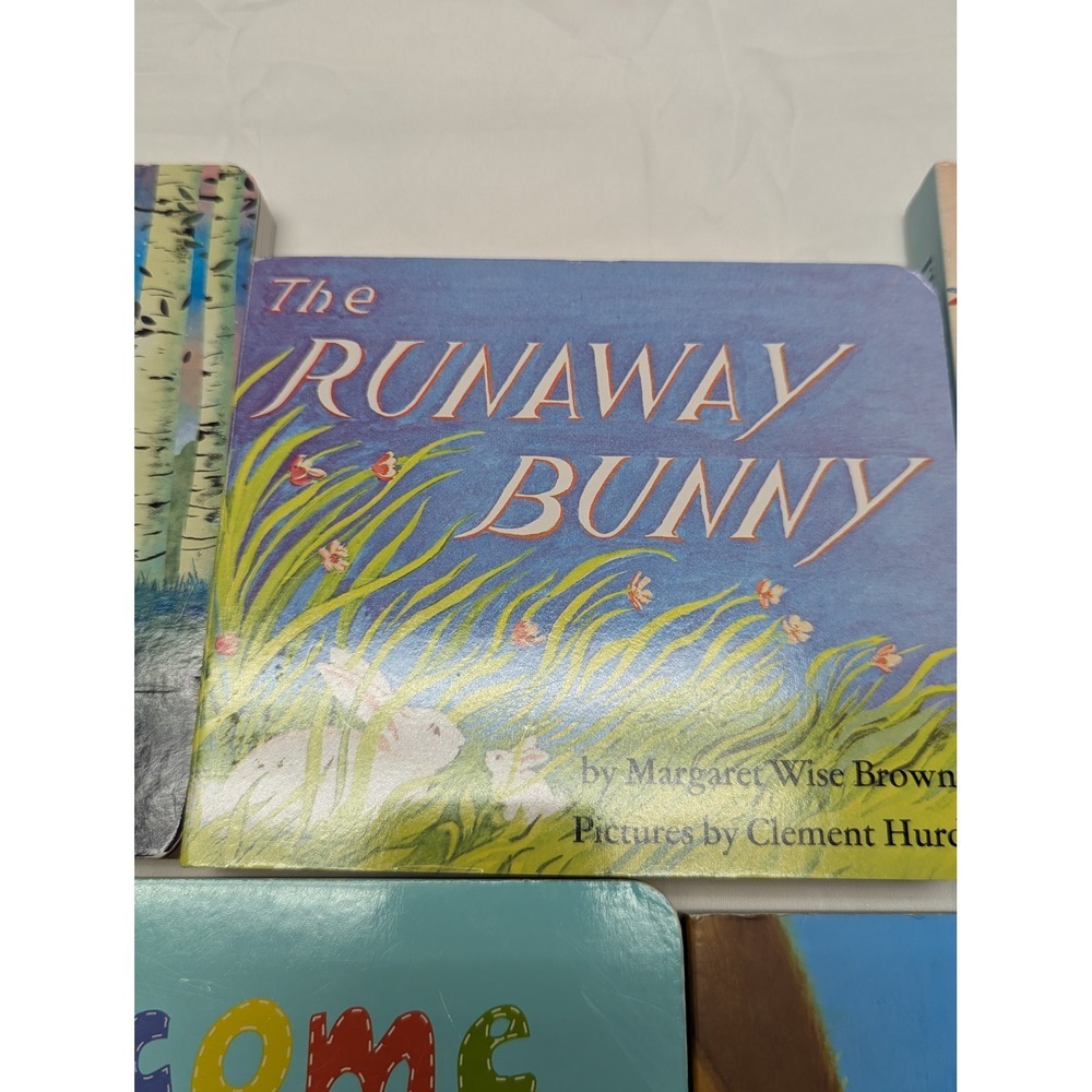 7 PC Lot Baby Board Books Hoda Kotb Runaway Bunny I Love My Baby Nursery Gift‎ - Picture 8 of 15